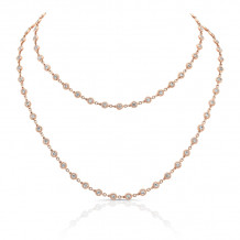 Uneek 32-Inch Diamonds-by-the-Yard Necklace - LVNNS3745R