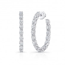 Uneek Hoop Diamond Earrings - ER210529U