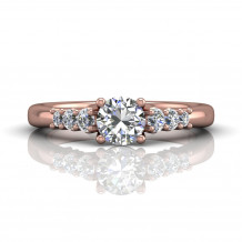 Martin Flyer 14k Rose Gold FlyerFit Engagement Ring