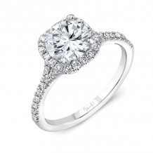 Uneek Round Diamond Engagement Ring - SWS177