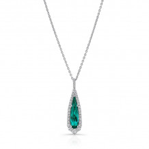 Uneek Indicolite Tourmaline Diamond Pendant - PN003INTOURU