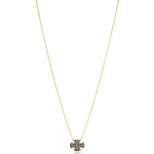 Freida Rothman Pave Cross Pendant Necklace - YRZ070235B-16E