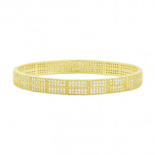 Freida Rothman Harmony Single Slide Bangle - HAYZB09