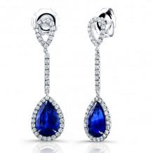 Uneek Sapphire and Diamond Earrings - LVE176