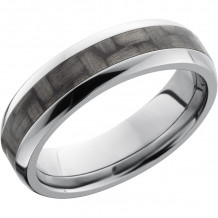 Lashbrook Titanium 6mm Men's Wedding Band - C6D13_CF+POLISH