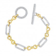 Uneek Legacy Diamond Bracelet - BR2066DC