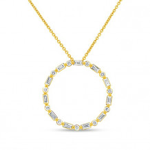 Uneek Medallion Diamond Pendant - PN016U