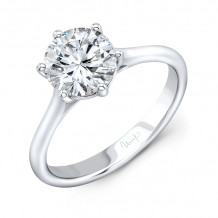Uneek Round Diamond Engagement Ring - R036U