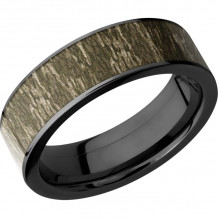 Lashbrook Black Cobalt chrome 7mm Men's Wedding Band - Z7F16_MOCBL+POLISH