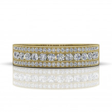 Martin Flyer 18k Yellow Gold Wedding Band