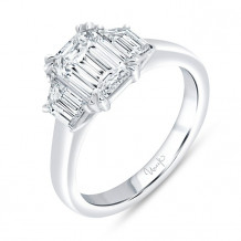 Uneek Signature Three-Stone Diamond Engagement Ring - R5295