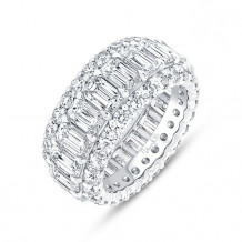 Uneek Eternity Round Diamond Wedding Band - RB053U