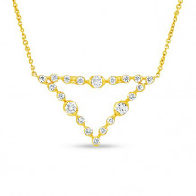 Uneek Fashion Diamond Pendant - pn044