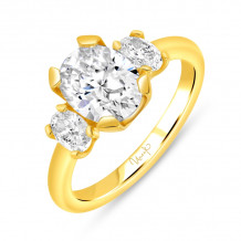 Uneek Oval Diamond Engagement Ring - R300OV-150