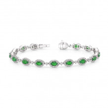 Uneek Emerald Diamond Bracelet - LVBRMT1631E
