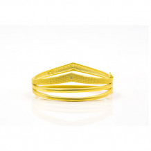 Freida Rothman Single Stone Arrow Bangle