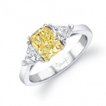 Uneek Natureal Diamond Engagement Ring - LVS860