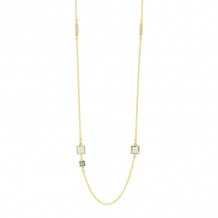 Freida Rothman Ocean Azure 36" Station Necklace - RSYZMN03-36