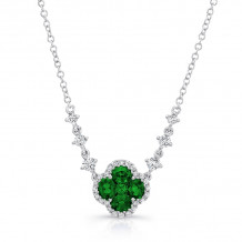 Uneek Emerald Diamond Pendant - LVNLG2894E