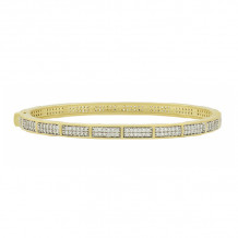 Freida Rothman Pave Hinge Bangle - PYZB080204B-H