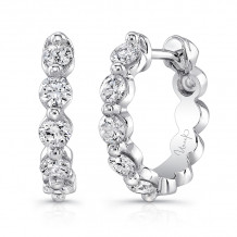Uneek Hoop Diamond Earrings - LVEW7048