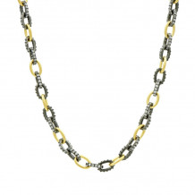 Freida Rothman Alternating Chain Link Necklace - YRZ070421B-20