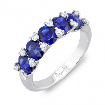 Uneek Blue Sapphire Diamond Fashion Ring - LVBLG8518S