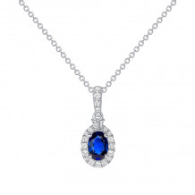 Uneek Sapphire Diamond Pendant - LVNRI291S