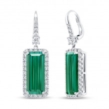 Uneek Precious Indicolite Tourmaline Earrings - ER004INTOURU