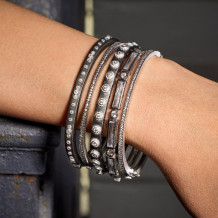 Freida Rothman Industrial Bangle Stack - INDUSTRIALSET