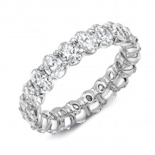 Uneek Oval Diamond Eternity Band - ETCOV400