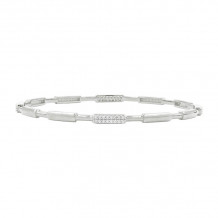 Freida Rothman Platinum Rhodium Plated Sterling Silver Bracelet