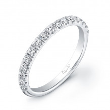 Uneek 16-Diamond U-Pave Wedding Band - UWB011