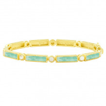 Freida Rothman Baguette Bar Hinge Bangle - YB080065B-M3