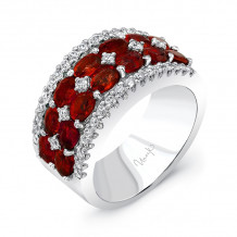 Uneek Ruby Diamond Fashion Ring - LVBLG0883R