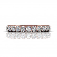 Martin Flyer 14k Rose Gold FlyerFit Wedding Band