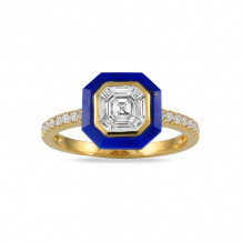 Doves Mykonos 18k Yellow Gold Diamond Ring - R9465LP