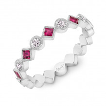 Uneek Ruby Diamond Fashion Ring - LVB0722WRWF