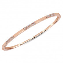 Uneek Diamond Stackable Bangle - LVBAAS2899R