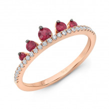 Uneek Ruby Diamond Fashion Ring - RB5244RUPH
