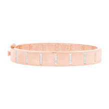 Freida Rothman 14k Rose Gold Plated Sterling Silver Bracelet