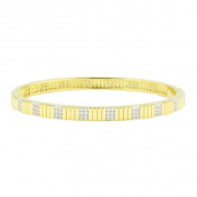 Freida Rothman Sleek Pave Hinge Bangle - RNPYZB22-H