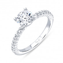 Uneek Timeless Round Diamond Engagement Ring - R600RB-100