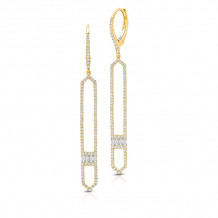 Uneek Dangling Diamond Earrings - LVEAD968Y