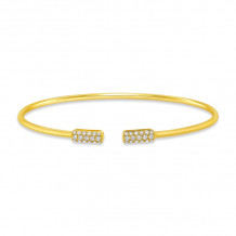 Uneek Stackable Diamond Bangle - BR0815U