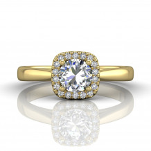 Martin Flyer 14k Yellow Gold FlyerFit Engagement Ring