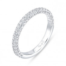 Uneek Timeless Round Diamond Wedding Band - RB1007