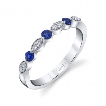 Uneek Blue Sapphire Diamond Fashion Ring - LVBRI3854S