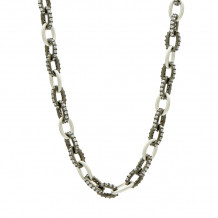 Freida Rothman Alternating Chain Link Necklace - PRZ070421B-20