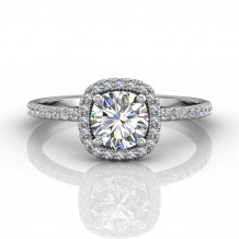 Martin Flyer Platinum FlyerFit Engagement Ring